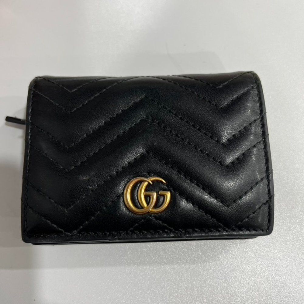 Authentic GG Marmont Card Case Wallet